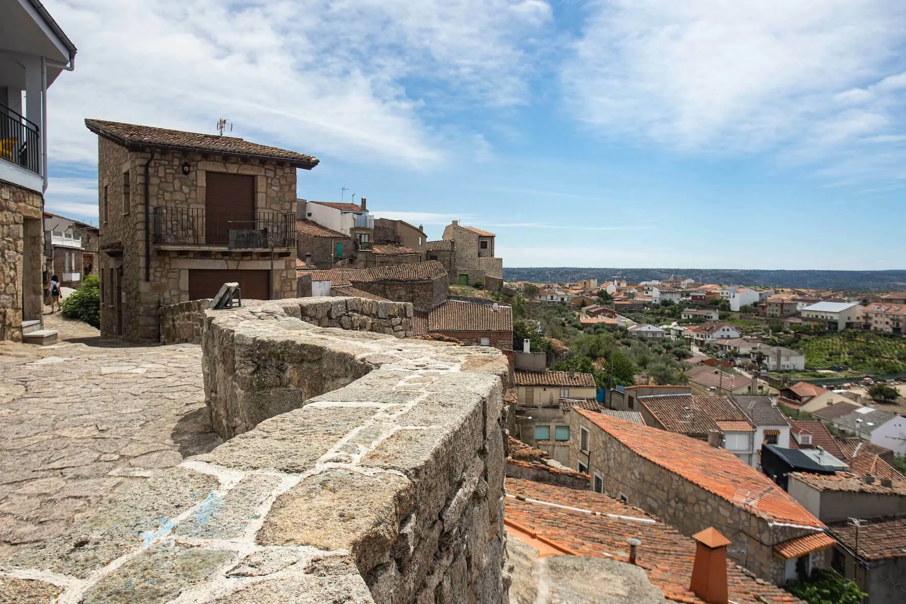 Vista de Fermoselle, capital del vino en los Arribes del Duero