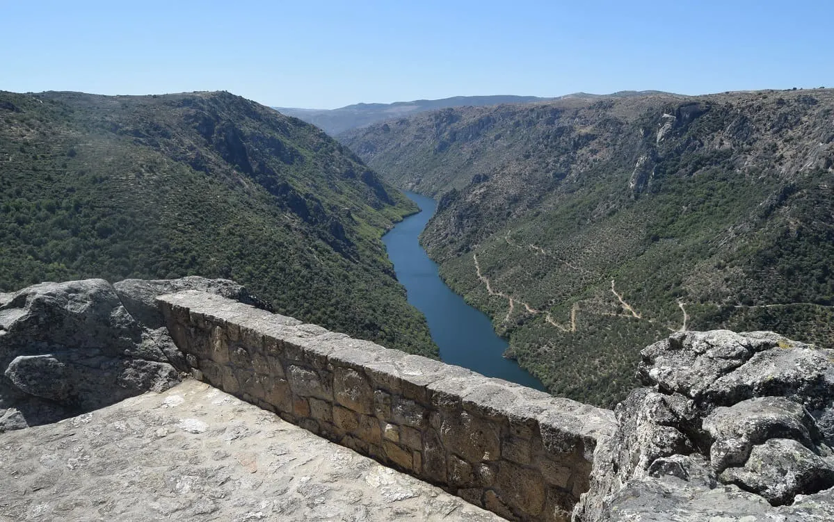 Mirador de la Code en Villarino de los Aires sobre el río Duero