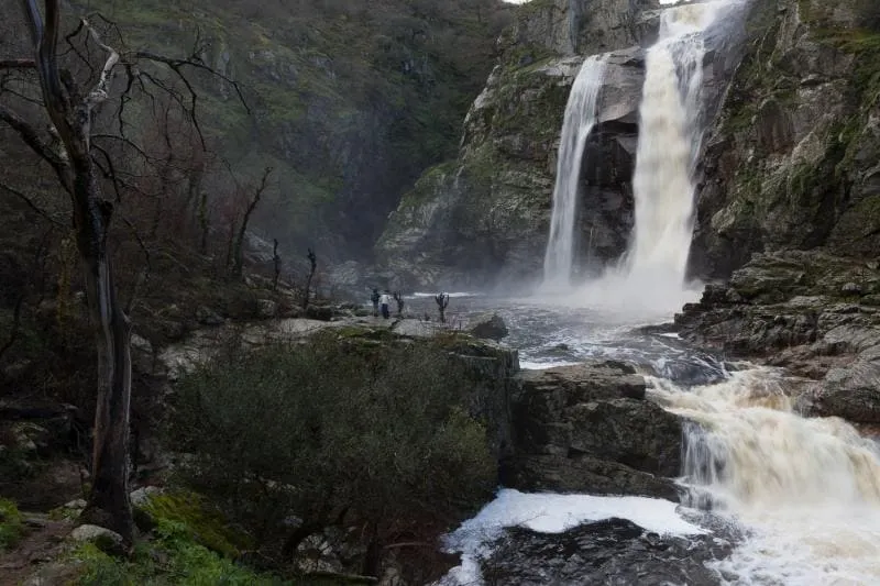 Pozo de los Humos: cascada de los Arribes del Duero